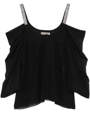 D.exterior Blouses - Black