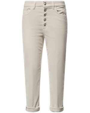 Dondup Cropped Jeans - Neutre