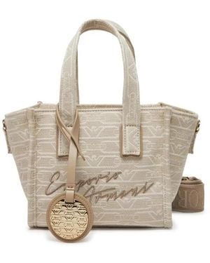 Emporio Armani Mini Shopping - Mettallic