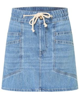 Ba&sh Denim Skirts - Blue