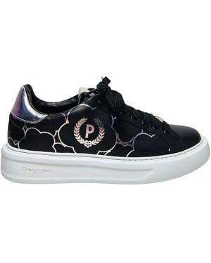 Pollini Sneaker Nappa - Schwarz
