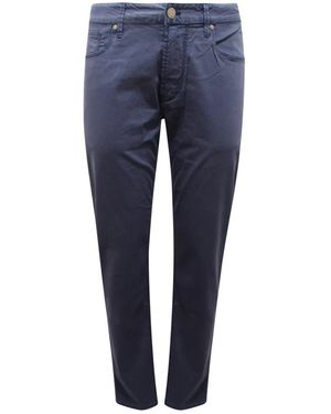 Armani Slim-Fit Trousers - Blue
