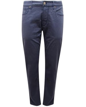 Armani Slim Fit Denim Jeans 5 Zakken - Blauw