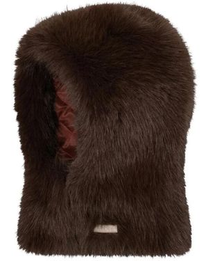 Barts Accessoires ,Bruin ,Polyester Angeliqa Hood
