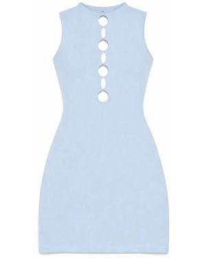 Cult Gaia Hartley Gebreide Jurk - Blauw
