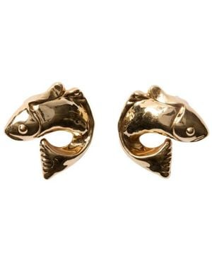 Jacquemus Les Boucles Poisson - Mettallic
