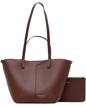 Emporio Armani Tote Bags - Marrón