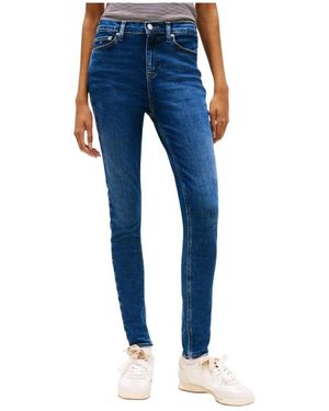 Tommy Hilfiger Jeans ,Blauw ,Denim Nora Skinny Jeans