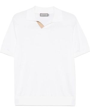 Canali Polo Shirts - Wit