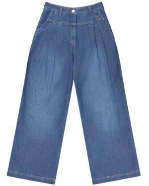 Munthe Wide Jeans - Blau