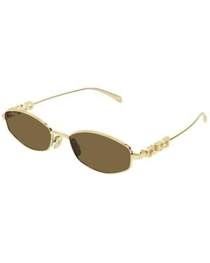 Gucci Stylische Sonnenbrille - Mettallic