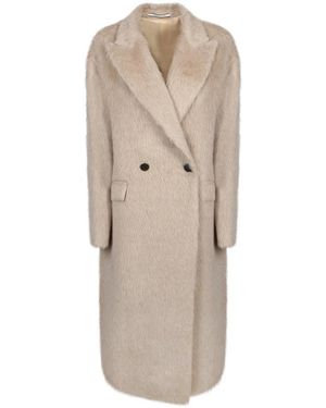Tagliatore Single-Breasted Coats - Neutro