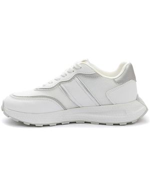 KEDDO Witte Gesloten Sneakers Voor Vrouwen