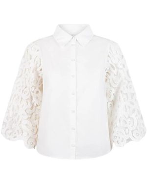 Jansen Amsterdam Shirts - Blanco