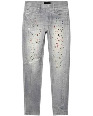 Purple Brand Slim-Fit Jeans - Grey