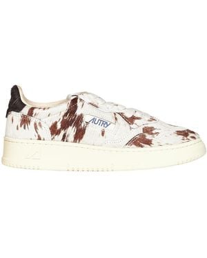 Autry Schoenen ,Bruin ,Katoen Medalist Low - Roze