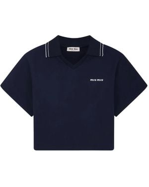 Miu Miu Sweatshirts - Blue