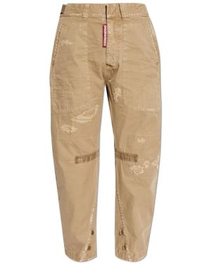 DSquared² Wide Trousers - Neutro