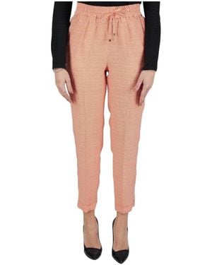 Kiton Cropped Trousers - Rosa
