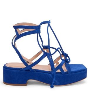 Alberta Ferretti High Heel Sandals - Azul