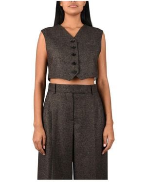 MSGM Vests - Nero