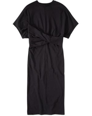 Closed Midi Dresses - Negro