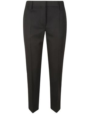 Versace Grain De Poudre Wolbroek - Zwart