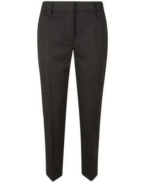 Versace Straight Trousers - Black