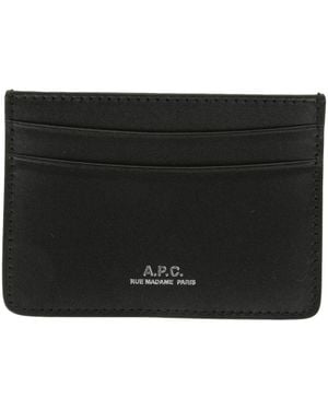 A.P.C. Wallets & Cardholders - Black
