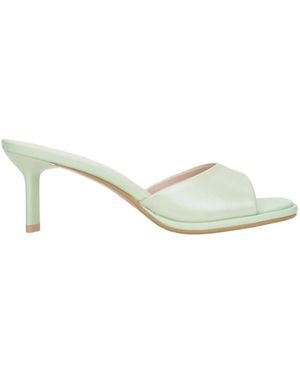 ESTRO Heeled Mules - White