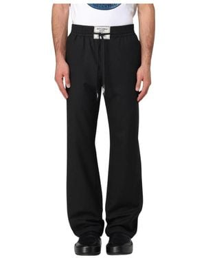 Just Cavalli Wide Trousers - Zwart