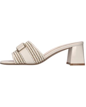 Tosca Blu Heeled Mules - Neutre