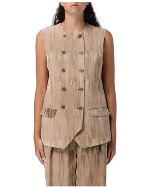 Emporio Armani Vests - Marrón