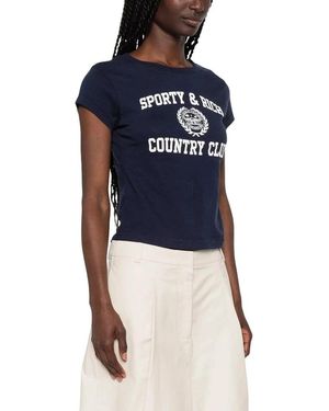 Sporty & Rich T-Shirts - Blue