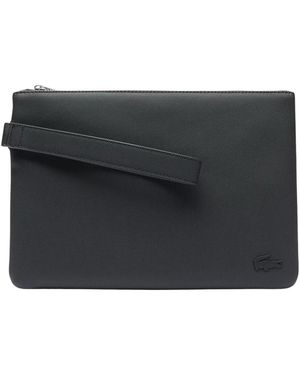 Lacoste Classic Petit Piqué Pochette - Zwart