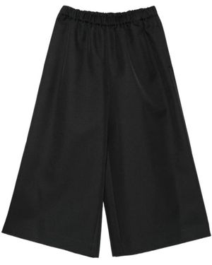 Comme des Garçons Cropped Broek - Zwart