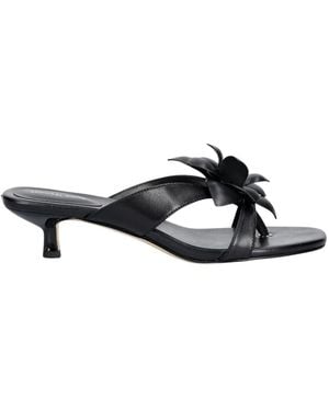 Michael Kors Jacie Kitten Sandal - Zwart