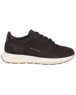 Baldinini Wildleder-Sneaker - Schwarz