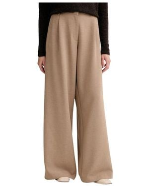 Sessun Wijde Broek - Bruin