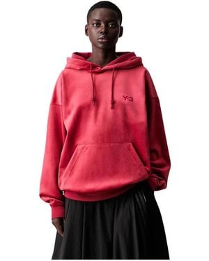 Y-3 Vc Hoodie - Rood