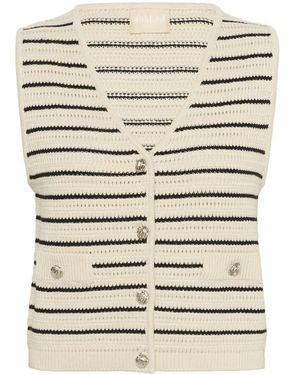 Soaked In Luxury Vests - Naturel