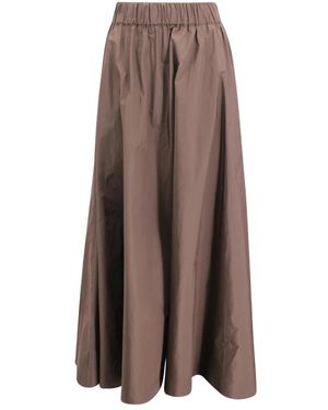 P.A.R.O.S.H. Maxi Skirts - Brown