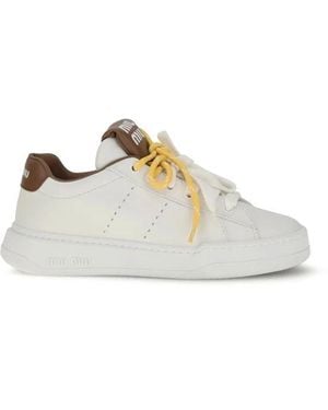 Miu Miu Sneakers - Blanco