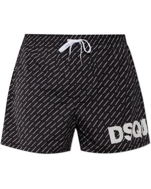 DSquared² Badmode ,Zwart ,Swimwear