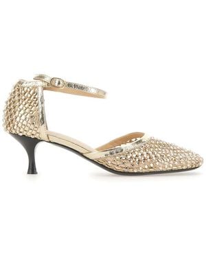 Strategia Court Shoes - Metallic