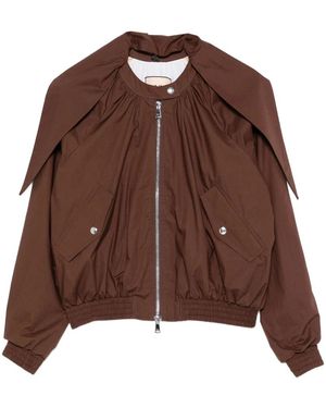 Plan C Bomber Jackets - Marrón