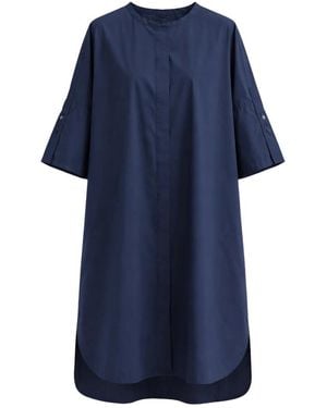 Pomandère 3314 Hemdblusenkleid - Blau