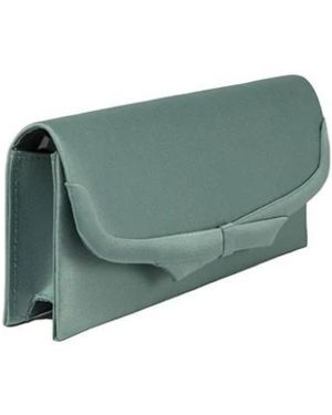Anna Cecere Stoff-Clutch Für Festliche Anlässe - Grün