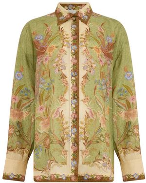 Zimmermann Blouses &Amp; Hemden - Groen