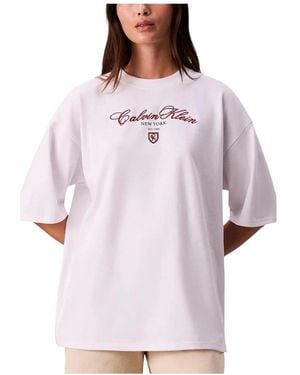 Calvin Klein T-Shirts - Purple